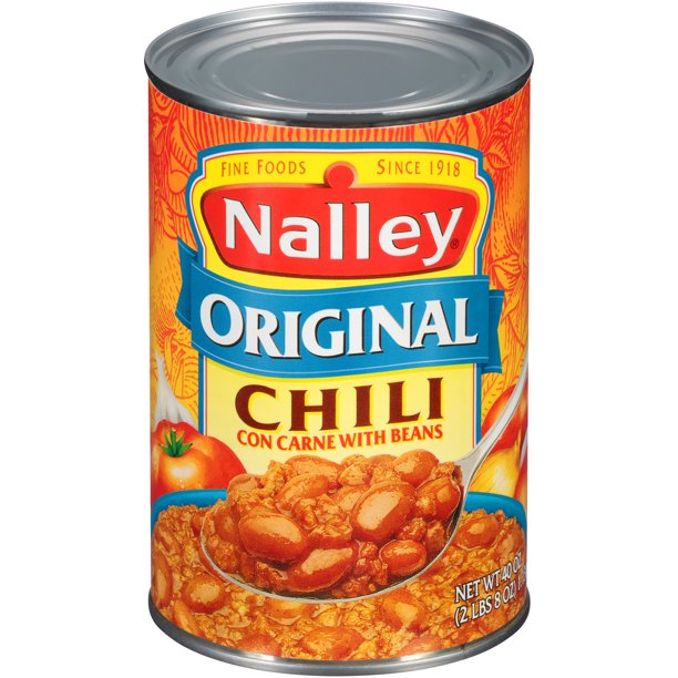 Nalley Original Con Carne W/Beans Chili 40 Oz Can