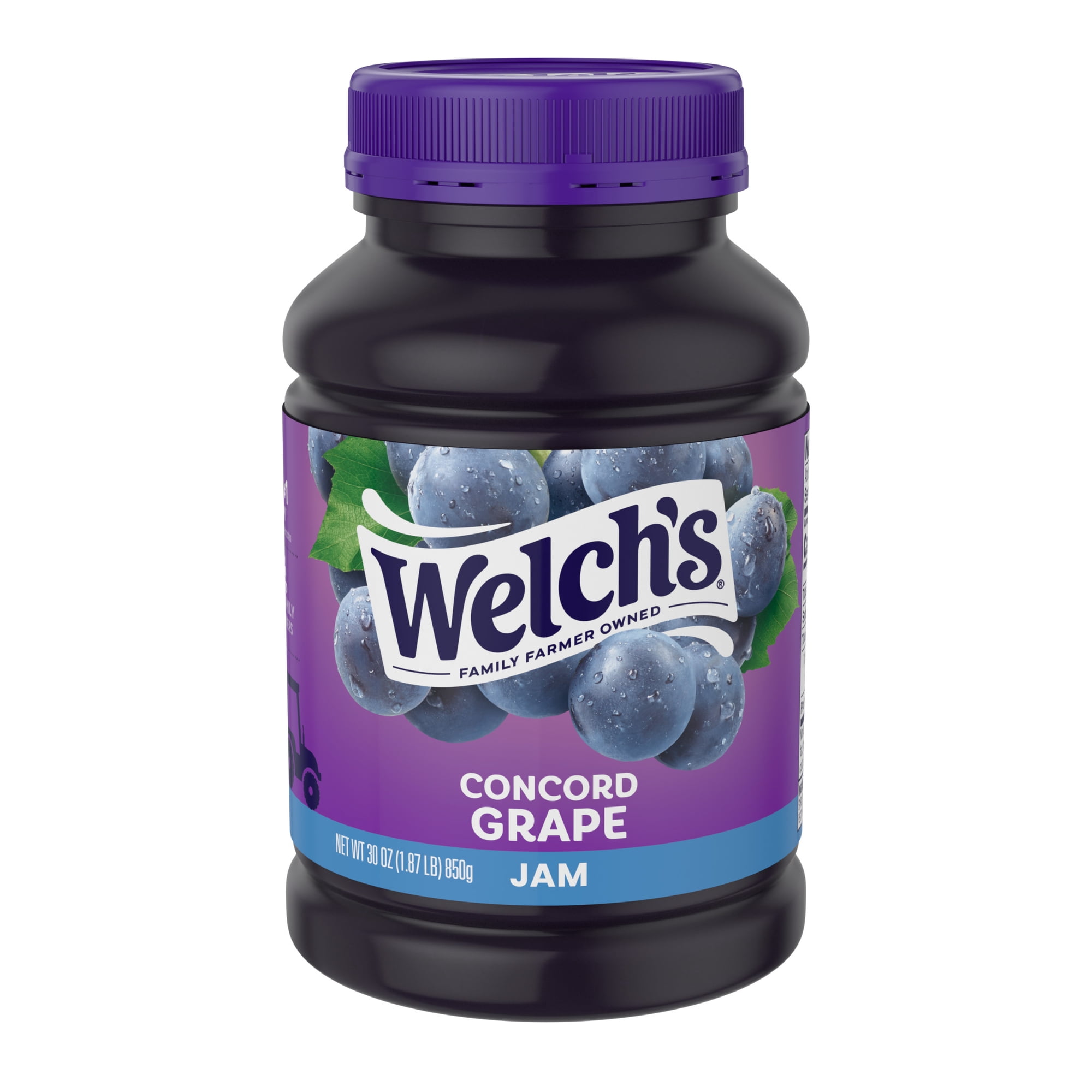 Welch's Concord Grape Jam, 30 oz Jar