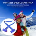 thumbnail image 3 of Ski Straps for Carrying Strap Shoulder Carrier Ski Accessory Thick And Closing And Cushioned Foam for Protection From Scratches blue, 3 of 10