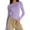 2# Purple, variant on Women's Casual Basic Going Out Crop Tops Slim Fit Short Sleeve Crew Neck Tight T Shirts