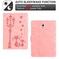 thumbnail image 5 of for Samsung Galaxy Tab A 10.5 2018 SM-T590 / SM-T595 Folio Flip Case, Embossed PU Leather Case with Smart Auto Wake / Sleep & Adjustable Stand (3 Anti-Slip Strips) with Card Slots, Pink, 5 of 5