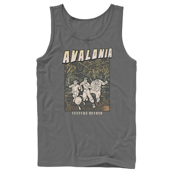 Men's Strange World Avalonia Venture Beyond Tank Top Charcoal Small