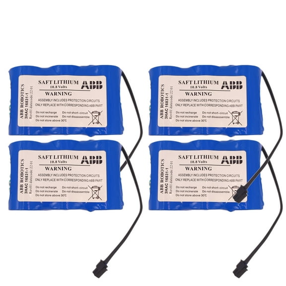 4 PCS 3HAC16831-1 10.8V 17Ah ABB Battery for ABB Robot Controller Battery 3HAC16831-1 LS33600