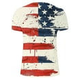 thumbnail image 6 of DODADAWANJ American Flag Graphic Tees Men 4th of July Patriotic Tshirts Short Sleeve Crewneck Big and Tall Mens T Shirt Summer Independence Day Holiday Tops M, 6 of 6