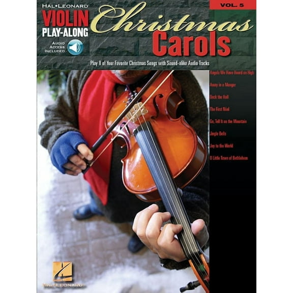 Christmas Carols - Violin Play-Along Volume 5 Book/Online Audio, (Paperback)