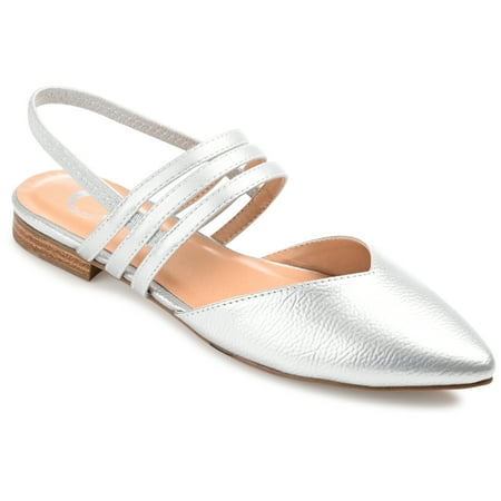 

Journee Collection Womens Brinney Ballet Pointed Toe Pull On Flats