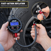 JACO ElitePro-X Digital Tire Pressure Gauge with Lightning Chuck - 200 PSI