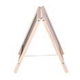thumbnail image 2 of Double Sided Easel Chalkboard 19x30cm Polished Wooden Structure Magnetic Whiteboard Easel with Foldable Stand Chalk, 2 of 3