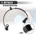 thumbnail image 4 of Rear Left ABS Sensor Wheel Speed Sensor for Ford for Ranger T6 2011-2017 AB312C216AC Black, 4 of 7