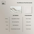 thumbnail image 6 of Wave on White Canvas Neutral Boho by Art Remedy, Gallery Wrapped, 36 x 24, 6 of 7