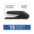 thumbnail image 4 of "Standard Full Strip Desk Stapler, 15-Sheet Capacity, Black | Bundle of 10 Each", 4 of 5