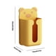thumbnail image 4 of XWSHYW Contenedores de Almacenamiento Bonita Caja para Toallas de Papel con Forma de Oso para El Hogar, Sin Necesidad de Perforar Agujeros, para Montar En La Pared, para Cocina, Sala de Estar, Baño,, 4 of 7