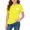 Yellow, variant on HIPYLO White Top Girls Tops Size 10 Little Girls Girls Shirts Size 10-12 Number Shirt Clothes Girl Clothes Size 6 Little Clothes 6-7, 6-7 Years