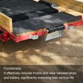 thumbnail image 4 of Roller 5 Inch Rubber Boat Trailer Roller with Steel Bracket Keel Roller Assembly Kit for Replacement, 4 of 7
