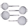 thumbnail image 5 of 4Pcs 304 Stainless Steel Colander Skimmer Spoon Oil Filter Grid Scoop for Hot Pot, 5 of 5