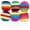 6 pcs, variant on Handmade Knitted Footbag Sack, 6/12/24 PCS, Assorted Color Crochet Hacky Sack for Adults & Beginners