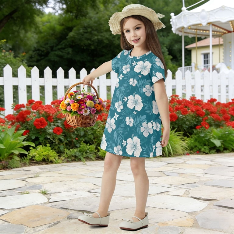 hawaiian cotton dresses Hawaiian Dress Smocked Top