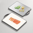thumbnail image 4 of AYktou PP/Stainless Steel Cutting Board for Kitchen, 10.5×15 Inch Large Size Double Sided Available Chopping Board, Multi-Purpose Innoxious Cutting Board for Vegetables Meat Fruit & Bread, 4 of 4
