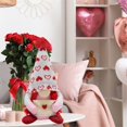 thumbnail image 4 of nvzhuang Valentines Day Plush Gnomes Cute Handmade Gnomes with Envelope/Heart Figurine Tiered Tray Holiday Home Decoration, 4 of 6