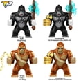 thumbnail image 3 of Figuras de acción de 4cm para niños, bloques de construcción de Héroes, regalo para niños, juguete de ensamblaje, modelo de Mini películas, figuras de personajes, ladrillos, 3 of 5