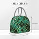 thumbnail image 2 of Balery Green Mosaic Glass Bolsa de Almuerzo para Mujeres, Caja de Almuerzo, Bolsa de Almuerzo Pequeña Impermeable, Tote de Almuerzo Reutilizable con Gran Capacidad, 2 of 6