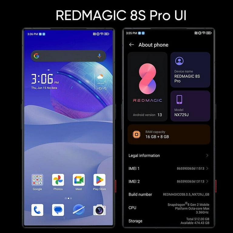 red magic 8s pro 12G＋256G REDMAGIC 8S Pro Gaming Smartphone - Product Page - REDMAGIC