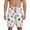 Rocket Planets, variant on Robot and Monsters Men's Short Pajama Pants, Lounge Comfort Shorts with Elasticized Waistband and Side Pockets - Medium
