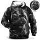 thumbnail image 3 of Sudadera con capucha para hombre, con estampado de tigre en 3D, holgada, de diseñador, para primavera y otoño, de manga larga, talla 4XL, ropa Harajuku Y2k de gran tamaño, 3 of 5