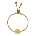 thumbnail image 1 of Pulsera Ajustable Con Medalla San Benito Para Hombre Mujer 26 Cm Xtellar Dorado, 1 of 4