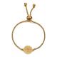 thumbnail image 1 of Pulsera Ajustable Con Medalla San Benito Para Hombre Mujer 26 Cm Xtellar Dorado, 1 of 4