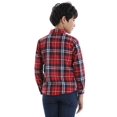 thumbnail image 6 of Men & Boy Button Down Shirt Kid Flannel Shirt Toddler Buffalo Plaid Shirt Boys Western Shirts Long Sleeve Father Son Shirt, 6 of 9