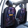 thumbnail image 2 of Goofa Fantasy Dragon In Cathedral Pattern Car Back Seat Protector for Kids (2 Pack) ,Anti-kick Storage Mat for Car Seats,Shields from Footprints, 2 of 6