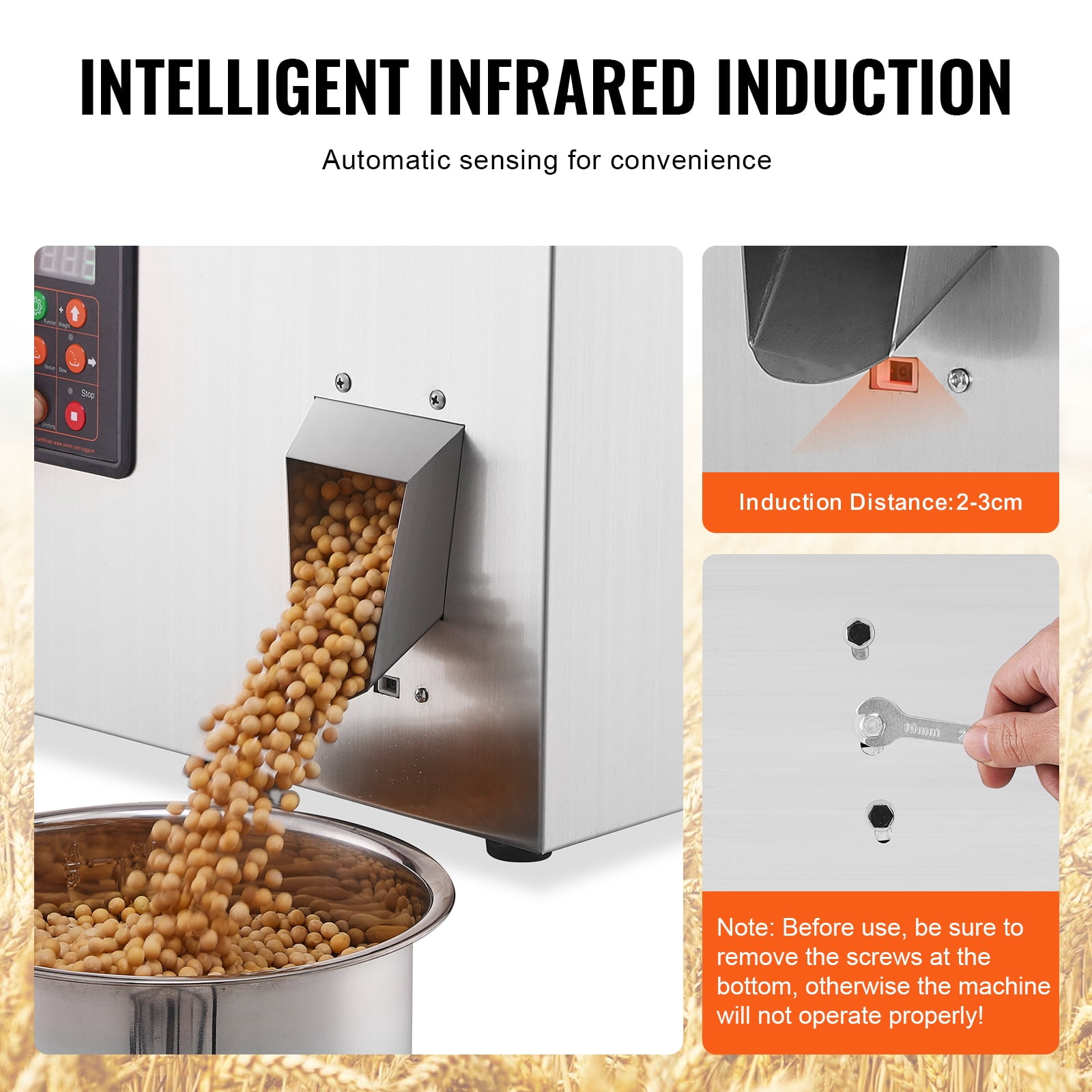 KFFKFF Automatic Powder Filling Machine Particle Intelligent Weighing 1-200g
