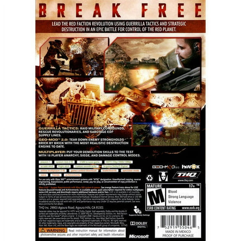 Red Faction: Guerrilla - Walmart.com