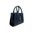 thumbnail image 2 of Michael Kors Hamilton XS Navy Snake Satchel Crossbody Bag Purse, 2 of 6