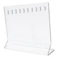 thumbnail image 1 of Expositor de señuelos de pesca, almacenamiento de cebos, estable, práctico, , accesorios, transparente, organizador de señuelos de acrílico, 1 of 9