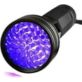 thumbnail image 1 of Linterna UV de 51 LED, luz negra, detector de luz negra ultravioleta para orina de perro, manchas de mascotas y chinches, 1 of 5