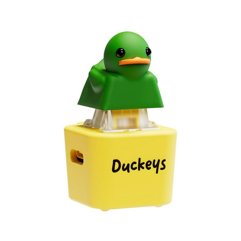 Quackey - Fidget Toy that Quacks! Duck Quacking Keychain, Funny