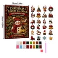 thumbnail image 3 of ZENVIVE Diamond Art Advent Calendar 2026, 24 Pcs DIY Christmas Decor Kit, Enjoy Family Christmas Craft Time, Create Shiny Hanging Ornaments, Holiday Home Decoration, Fun Family Handmade Kit, 3 of 7