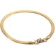 thumbnail image 1 of 1 pulsera de acero inoxidable 304 con cadena de espiga y cierre de mosquetón., 1 of 2