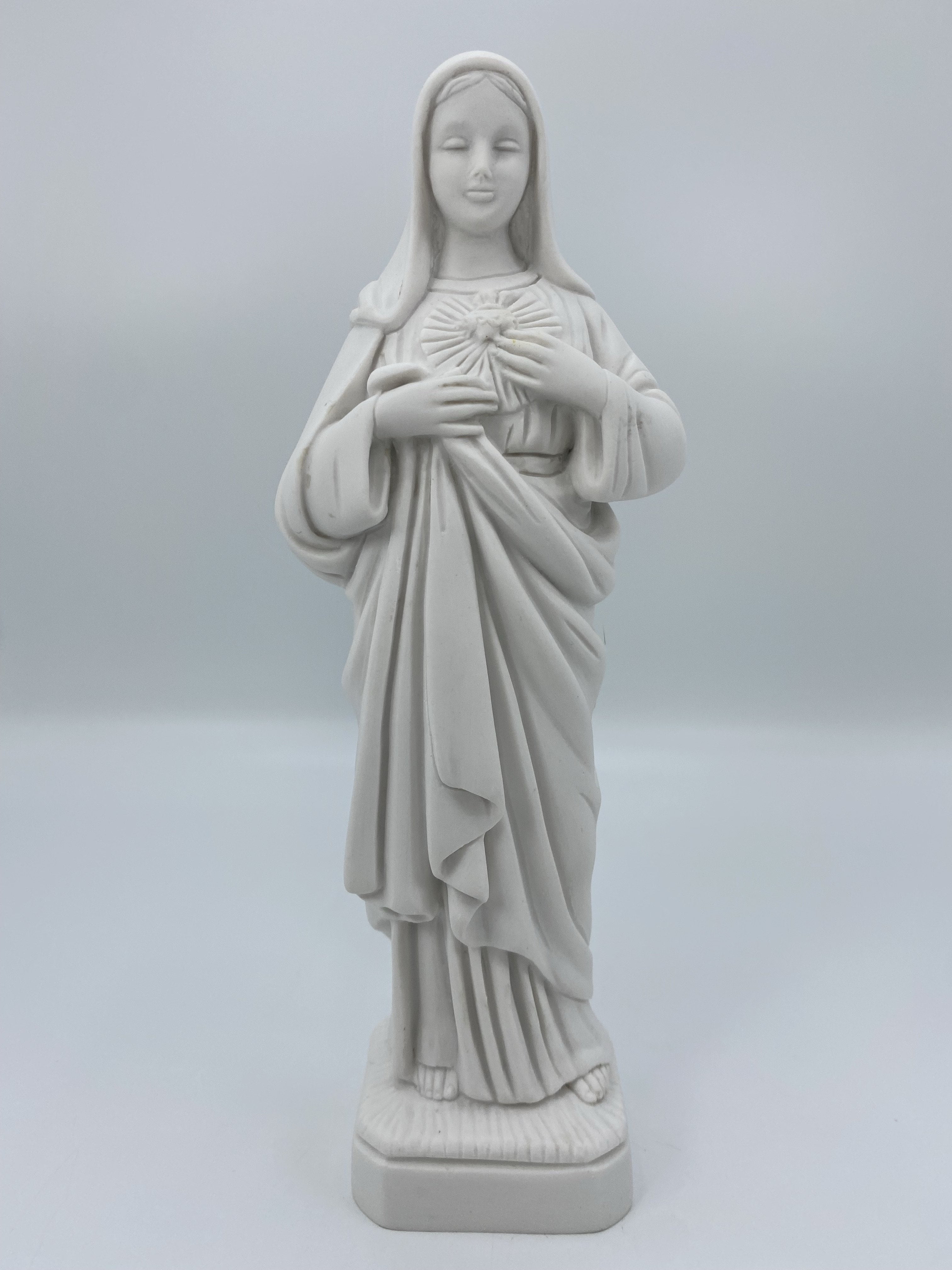 Buy White statue of The Immaculate Heart of the Mary / Statua Blanca