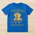 thumbnail image 2 of I Built This Deck Myself Can You Tell T-Shirt – Dog Lovers Humor – Casual Wear, 2 of 6