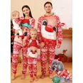 thumbnail image 4 of Cute Girls Pajamas Set With Deer Pattern For Girls Aged 1-10 Years Old Christmas, 4 of 6