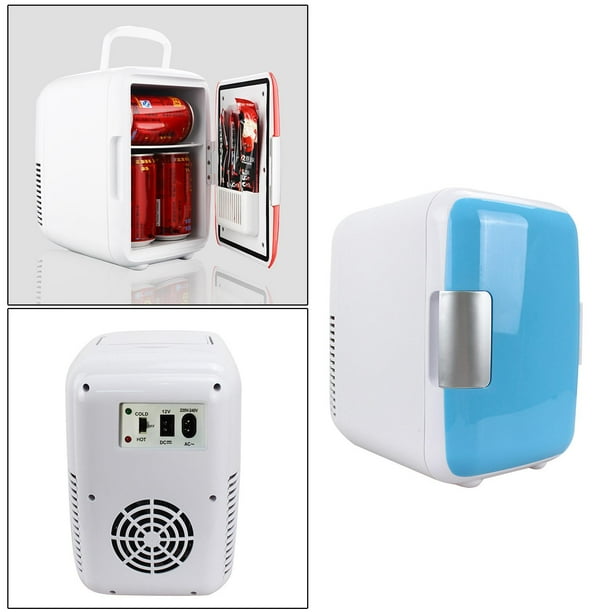 Refrigerador portátil para coche de 4L, calentador compacto/alimentado por CC para perfecl Mini refrigerador del coche