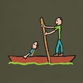 thumbnail image 3 of CafePress - Punting T Shirt - Men's Classic Graphic Cotton T-Shirt, 3 of 4