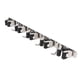 thumbnail image 5 of Colgador de Escobas, Fácil de Instalar 5 Ranuras 4 Ganchos para el desgaste resistente a la resistencia a la Óxido y al Soporte de Escoba 304 Acero inoxidable para la pared del, 5 of 7