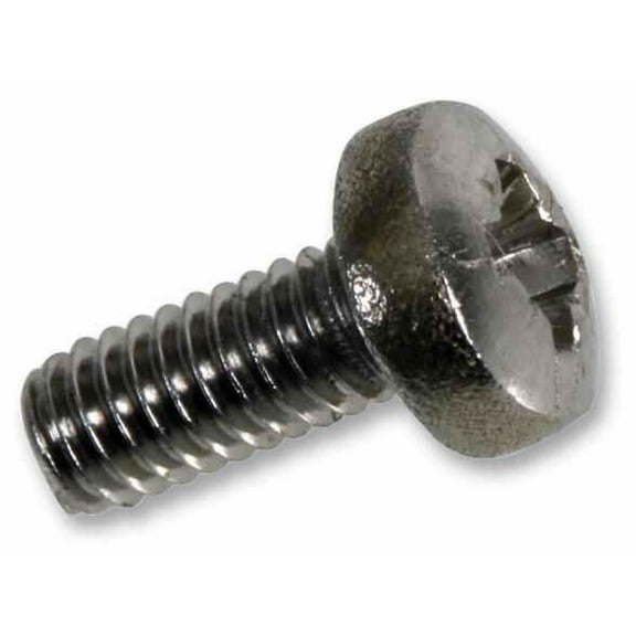 RARAION - M6 x 12mm Stainless Steel Pan Head Pozidriv Machine Screws, 25 Pack