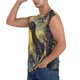 thumbnail image 3 of Balery Sunshine Jungle Dinosaur Camisetas sin mangas para hombre, absorbe la humedad y protege contra el mal olor.-X-Large, 3 of 7