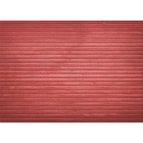 Ahgly Company Indoor Rectangle Patterned Love Red Area Rugs, 7' x 9'