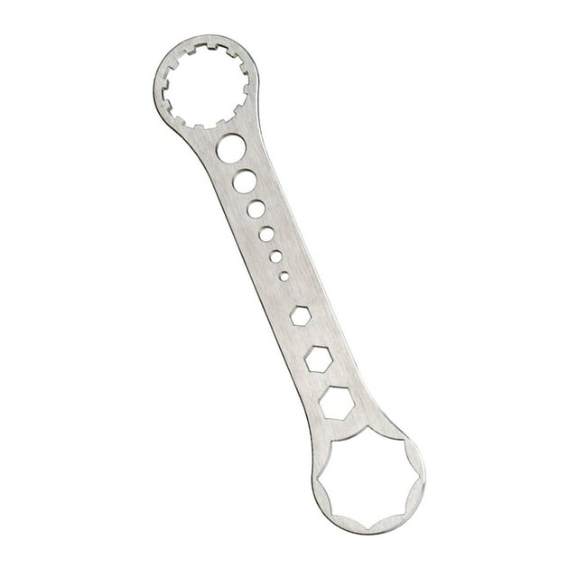 Almencla Fork Cap Wrench Front Fork Repair Tool for Maintenance Repairing 8T 12T